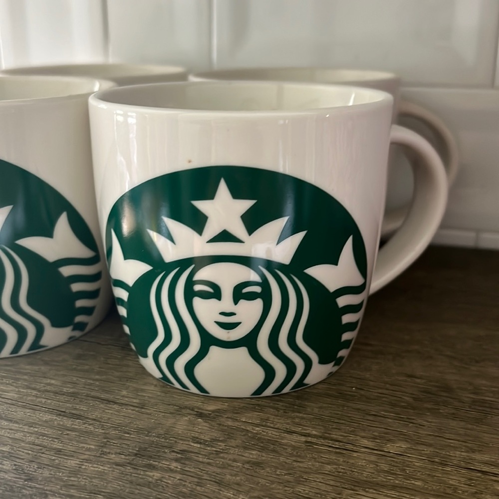 Set of 4 Starbucks  coffee mugs